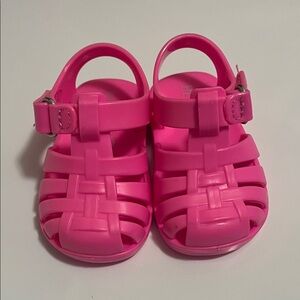 The Children's Place Hot Pink Jelly Sandals for Baby